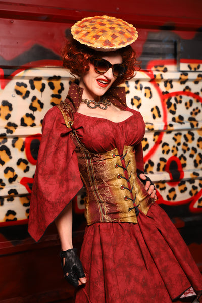 28. Petite Vixen w/collar in The Parlor Empress - The Lipstick and Caviar Collection