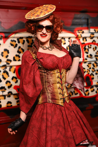 28. Petite Vixen w/collar in The Parlor Empress - The Lipstick and Caviar Collection