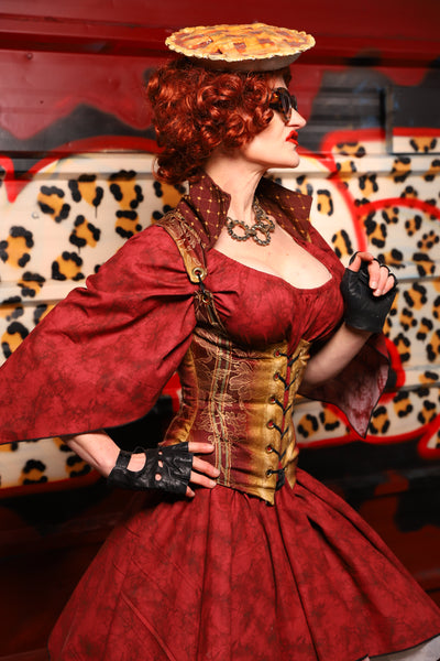 28. Petite Vixen w/collar in The Parlor Empress - The Lipstick and Caviar Collection