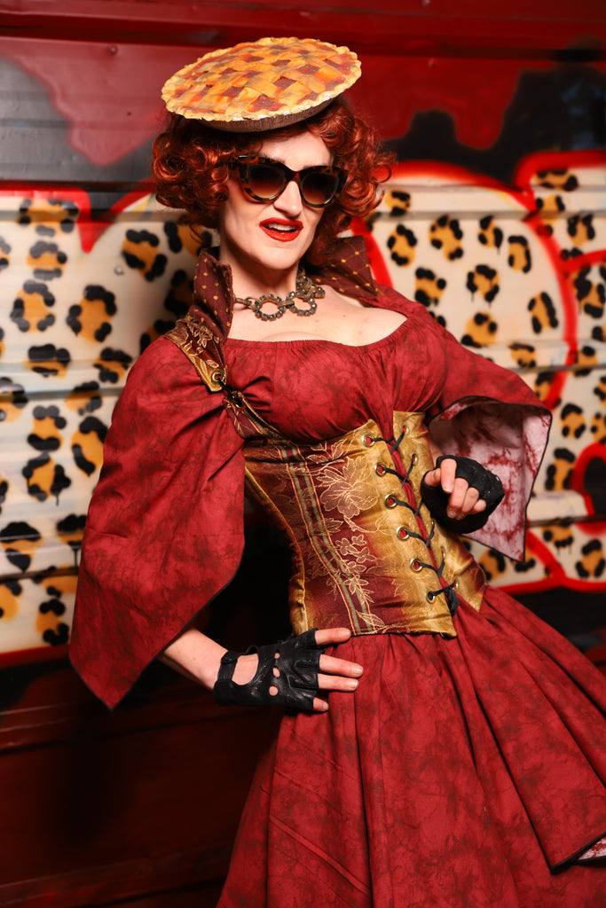 28. Petite Vixen w/collar in The Parlor Empress - The Lipstick and Caviar Collection