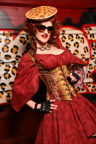 28. Petite Vixen w/collar in The Parlor Empress - The Lipstick and Caviar Collection