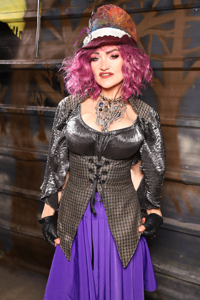 03. Artemis Underbust in Book Binder - THE HEXES, HEMS & HYSTERIA COLLECTION
