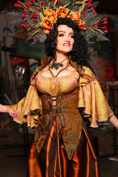 09. Artemis Underbust Corset in Hedgewitch - The Artemis Collection