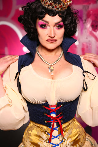 Cropped Villain Vixen in Midnight Scales - The Ever After Collection