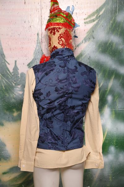 Men's Flynn Vest in Blue Floral - Day 8 of 12 Days of Damsel Christmas 2025