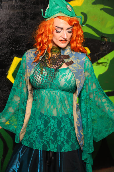 Holster Vest in Lake Flora - "Siren's Shanties" Collection
