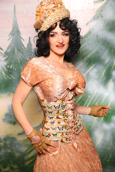 Wench Corset in Butterfly in the Sky - Day 9 of 12 Days of Christmas 2025