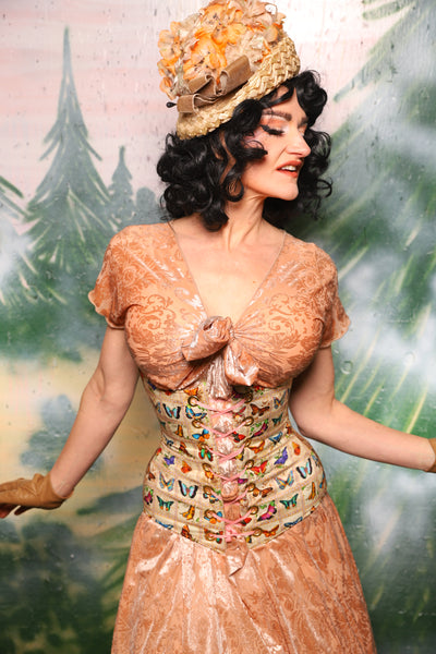 Wench Corset in Butterfly in the Sky - Day 9 of 12 Days of Christmas 2025