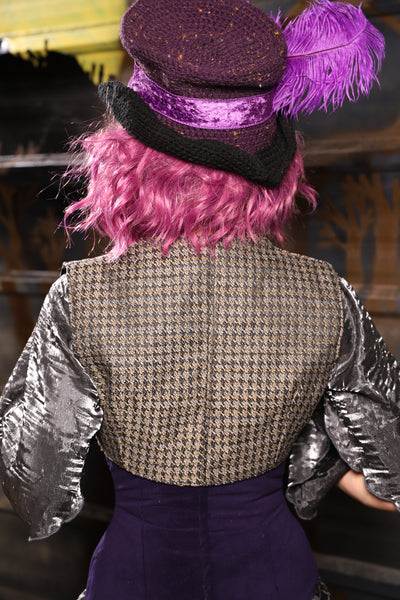 12. Sgt. Pepper Vest in Book Binder - THE HEXES, HEMS & HYSTERIA COLLECTION