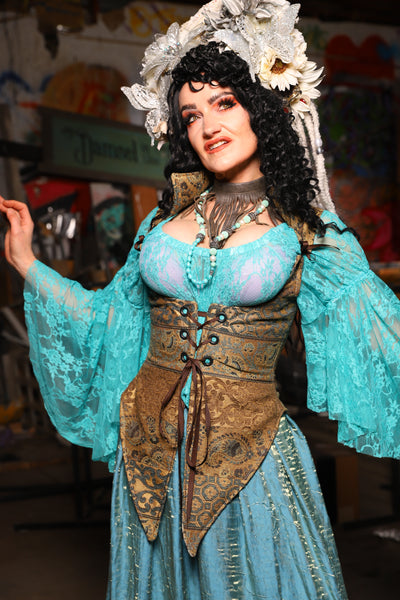 13. Artemis Underbust Corset in Relics of Atlantis - The Artemis Collection