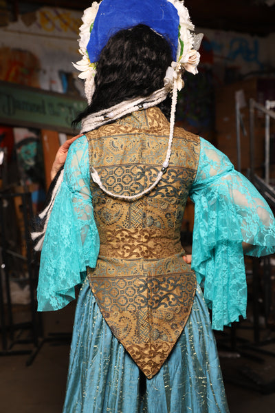 13. Artemis Underbust Corset in Relics of Atlantis - The Artemis Collection