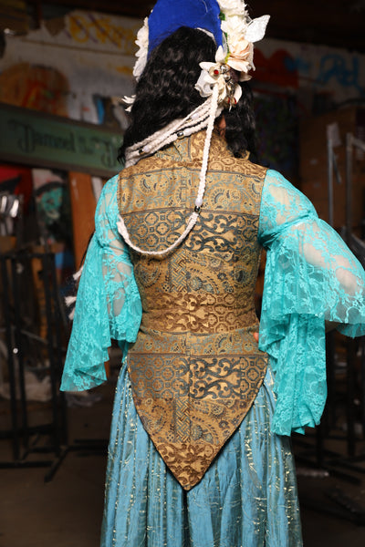 13. Artemis Underbust Corset in Relics of Atlantis - The Artemis Collection