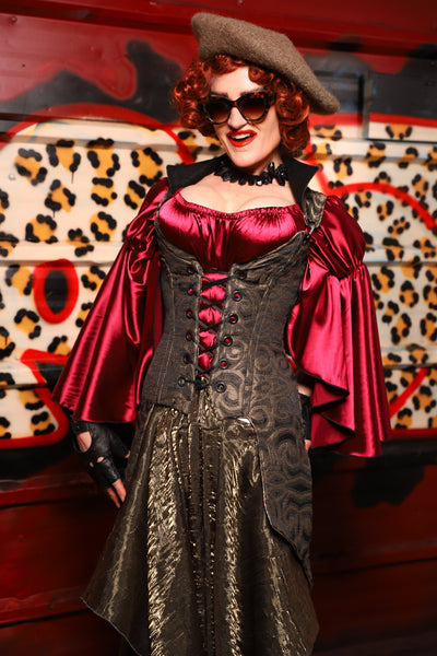 27. Petite Vixen Corset in Casino Lounge - The Lipstick and Caviar Collection