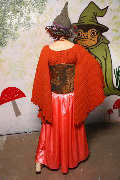 Wench Corset in Hearthwitch w/ Omens & Oddities Front Panels- Spooky Saturday Part 3