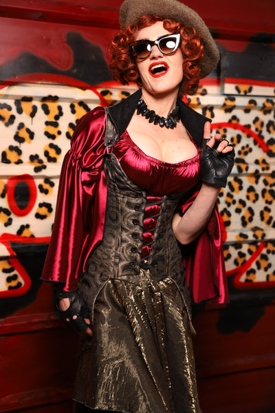 27. Petite Vixen Corset in Casino Lounge - The Lipstick and Caviar Collection