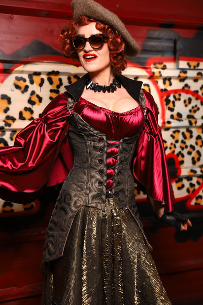 27. Petite Vixen Corset in Casino Lounge - The Lipstick and Caviar Collection