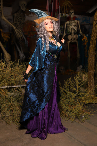 01. Birch Vixen in Black & Blue Medallion - The Prismatic Potion Collection