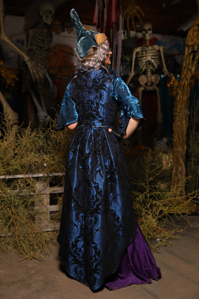 01. Birch Vixen in Black & Blue Medallion - The Prismatic Potion Collection