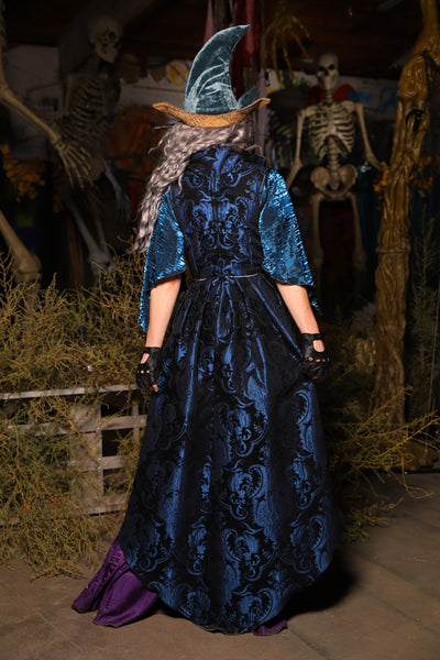 01. Birch Vixen in Black & Blue Medallion - The Prismatic Potion Collection