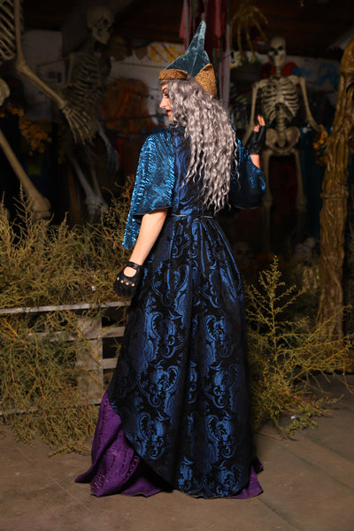 01. Birch Vixen in Black & Blue Medallion - The Prismatic Potion Collection