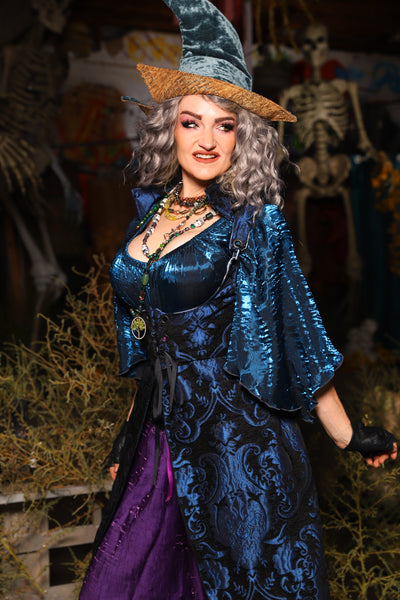 01. Birch Vixen in Black & Blue Medallion - The Prismatic Potion Collection