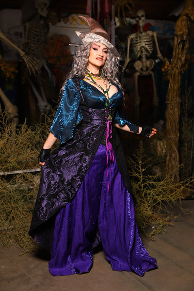 04. Birch Vixen in Black & Purple Medallion - The Prismatic Potion Collection