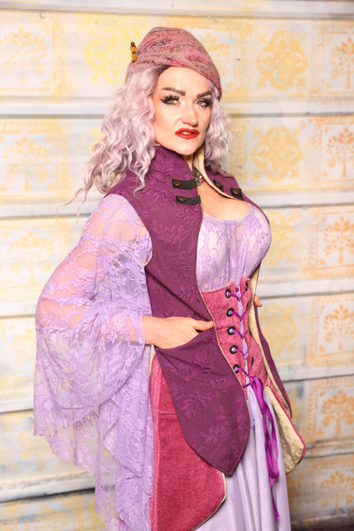 Holster Vest in Ultra Violet Floral - "Woke Up & Chose Violets" Collection