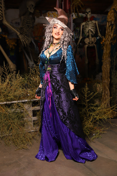 04. Birch Vixen in Black & Purple Medallion - The Prismatic Potion Collection