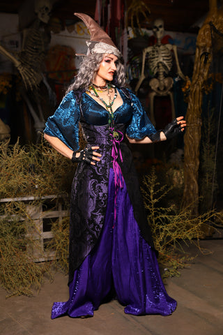 04. Birch Vixen in Black & Purple Medallion - The Prismatic Potion Collection