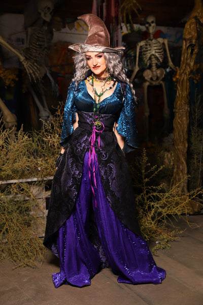 04. Birch Vixen in Black & Purple Medallion - The Prismatic Potion Collection