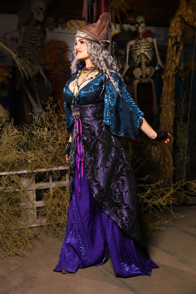 04. Birch Vixen in Black & Purple Medallion - The Prismatic Potion Collection
