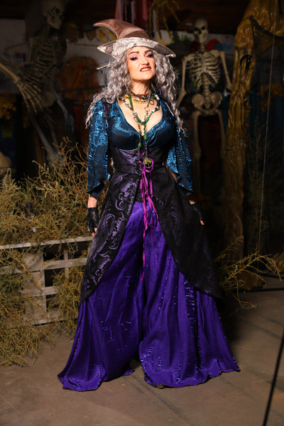 04. Birch Vixen in Black & Purple Medallion - The Prismatic Potion Collection