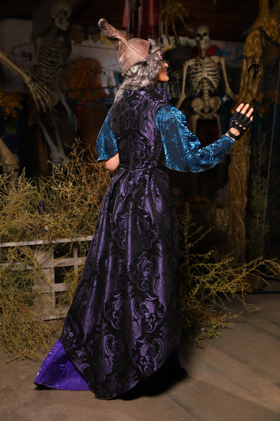 04. Birch Vixen in Black & Purple Medallion - The Prismatic Potion Collection