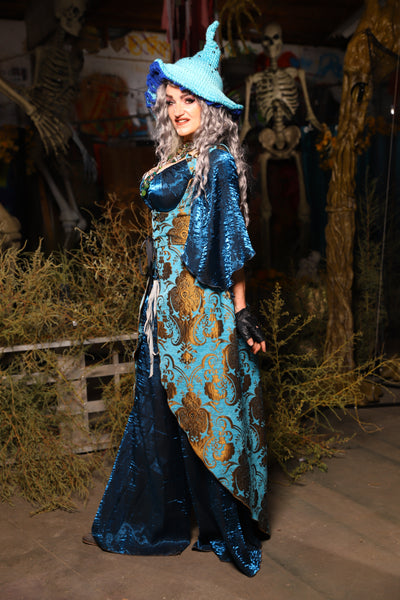 12. Birch Vixen in Turquoise & Bronze Medallion - The Prismatic Potion Collection