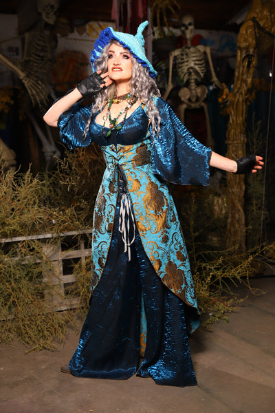 12. Birch Vixen in Turquoise & Bronze Medallion - The Prismatic Potion Collection