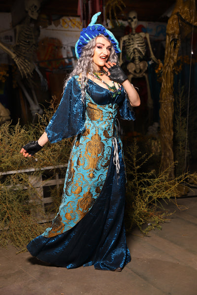 12. Birch Vixen in Turquoise & Bronze Medallion - The Prismatic Potion Collection