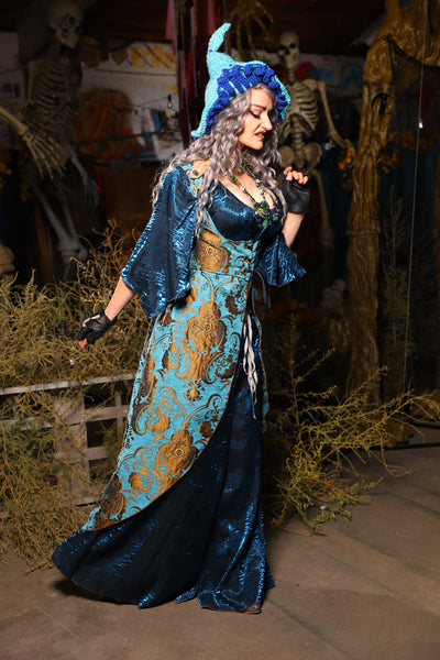 12. Birch Vixen in Turquoise & Bronze Medallion - The Prismatic Potion Collection