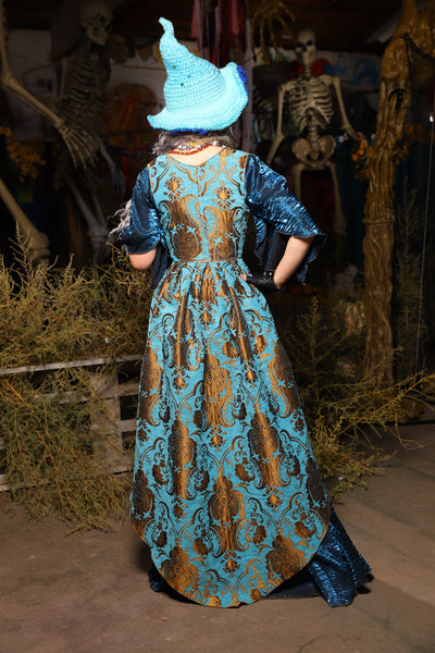 12. Birch Vixen in Turquoise & Bronze Medallion - The Prismatic Potion Collection