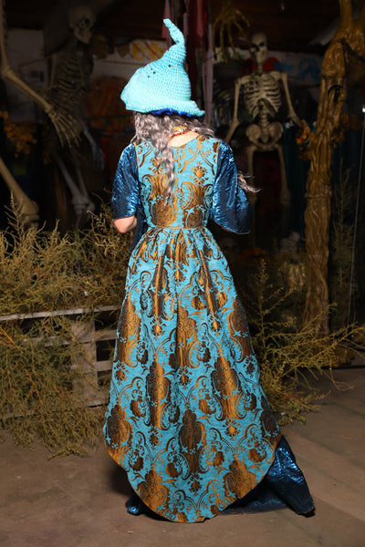 12. Birch Vixen in Turquoise & Bronze Medallion - The Prismatic Potion Collection