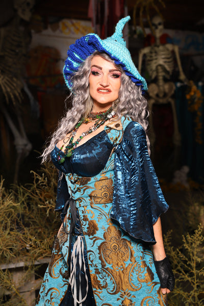 12. Birch Vixen in Turquoise & Bronze Medallion - The Prismatic Potion Collection