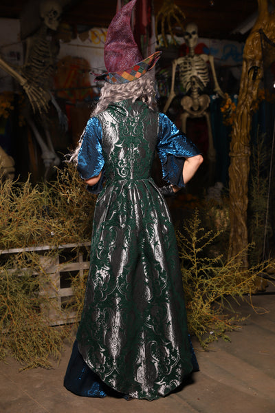 07. Birch Vixen in Emerald & Silver Medallion - The Prismatic Potion Collection