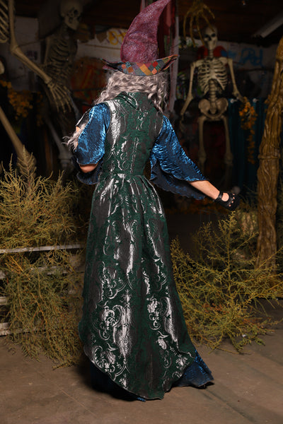07. Birch Vixen in Emerald & Silver Medallion - The Prismatic Potion Collection