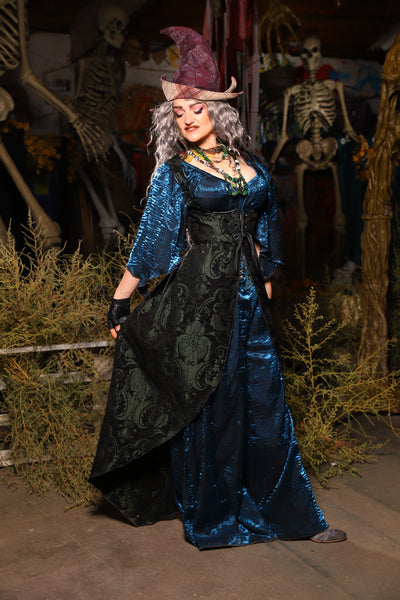 03. Birch Vixen in Black & Emerald Medallion - The Prismatic Potion Collection