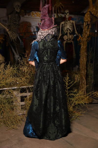 03. Birch Vixen in Black & Emerald Medallion - The Prismatic Potion Collection