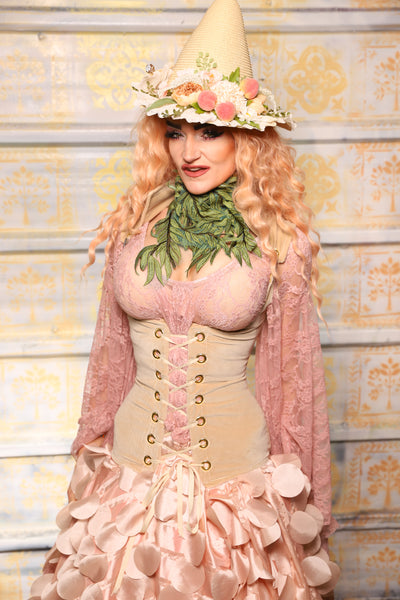 Vixen in Vanilla Velvet - The "Peony Petals" Collection