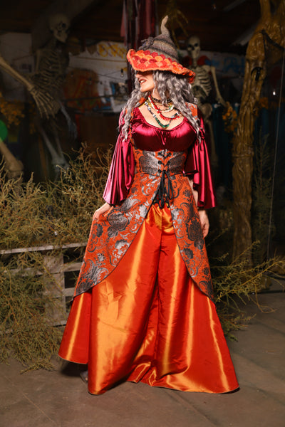 08. Birch Vixen in Goldfish Medallion - The Prismatic Potion Collection