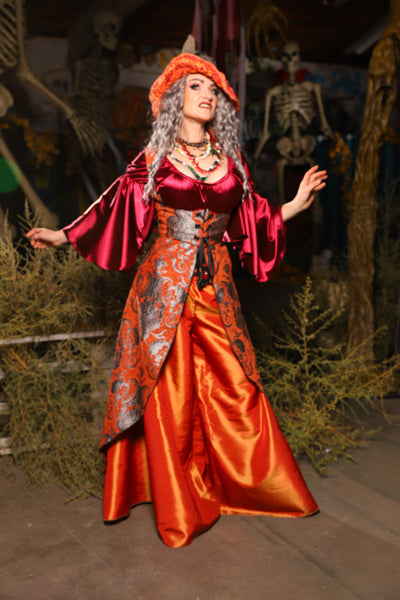 08. Birch Vixen in Goldfish Medallion - The Prismatic Potion Collection