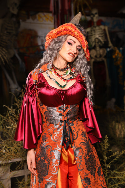 08. Birch Vixen in Goldfish Medallion - The Prismatic Potion Collection