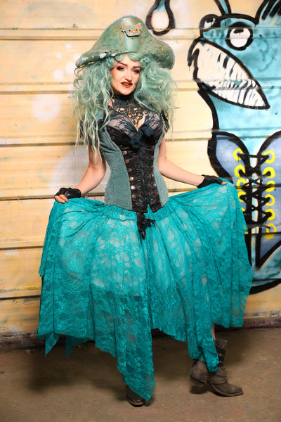20. Fairy Skirt in Tiffany Stretch Lace - The Bucc Stops Here! Collection