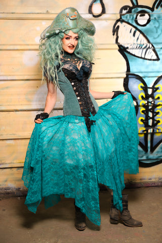 Fairy Skirt in Tiffany Stretch Lace - The Bucc Stops Here! Collection